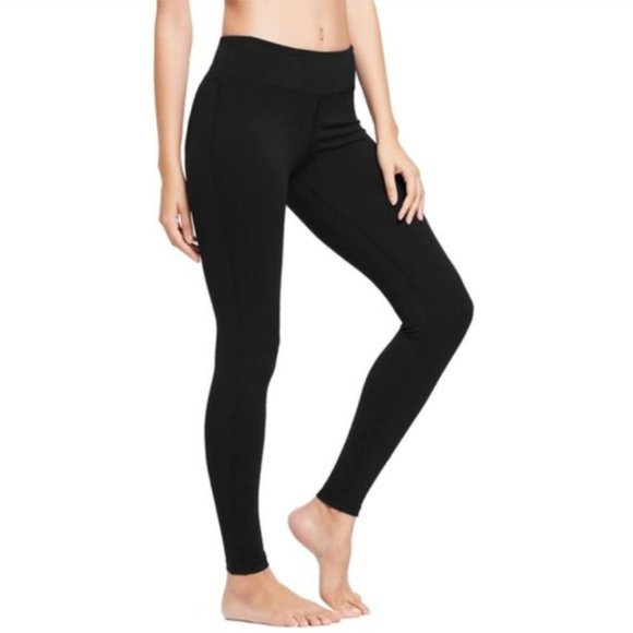 Baleaf Pants - Baleaf Black Fleece Lined Leggings Small